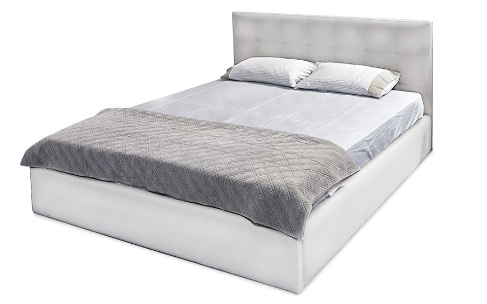 Κρεβάτι Υφασμάτινο Αρμονία P4 Διπλό 160X200cm μαζί με ορθοπεδικό στρώμα