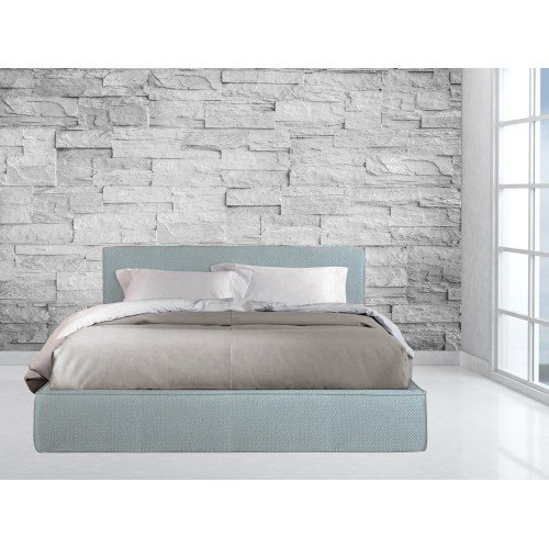 Κρεβάτι Υφασμάτινο Αρμονία P2 Διπλό 160X200cm μαζί με ορθοπεδικό στρώμα