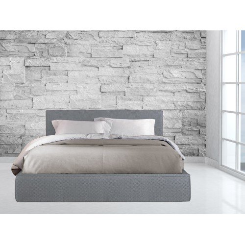 Κρεβάτι Υφασμάτινο Αρμονία P3 Διπλό 160X200cm μαζί με ορθοπεδικό στρώμα