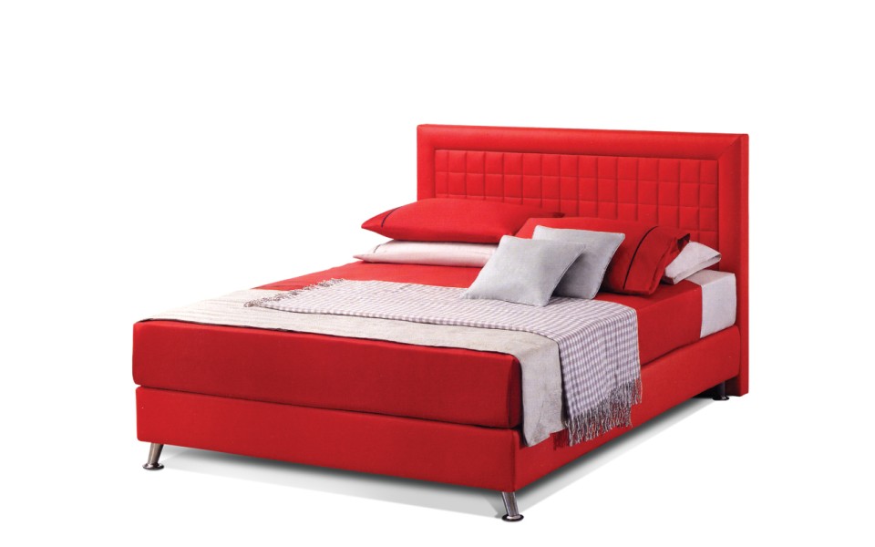 ΚΡΕΒΑΤΙ ΚΟΚΚΙΝΟ 160X200cm