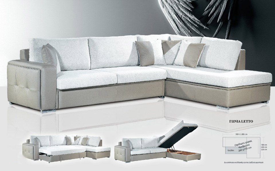 ΓΩΝΙΑΚΟΣ ΚΑΝΑΠΕΣ LETTO